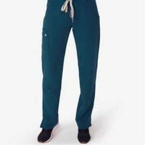 Caribbean Blue Kade™ Cargo Scrub Pants- XXS/Petite